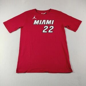 NWT Nike T Shirt Mens Size XL Red Jimmy Butler #22 Miami Heat Short‎ Sleeve NBA